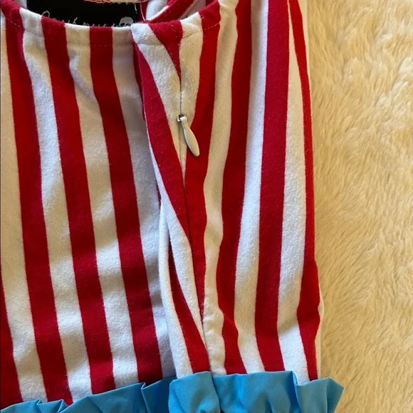 Sourpuss Red and Blue Striped Dress - Picture 9 of 9